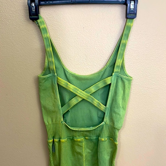 - Free People Onesie mint green beauty - work out in it or go to dinner 😍🍾😎 - Picture 4 of 4